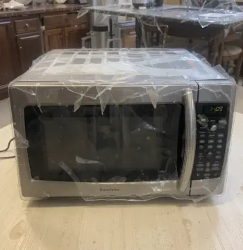 Micro-ondas solo 20 L com controles manuais