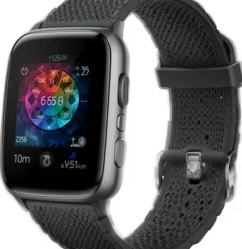 Relógio fitness inteligente com monitor cardíaco e rastreamento de atividades